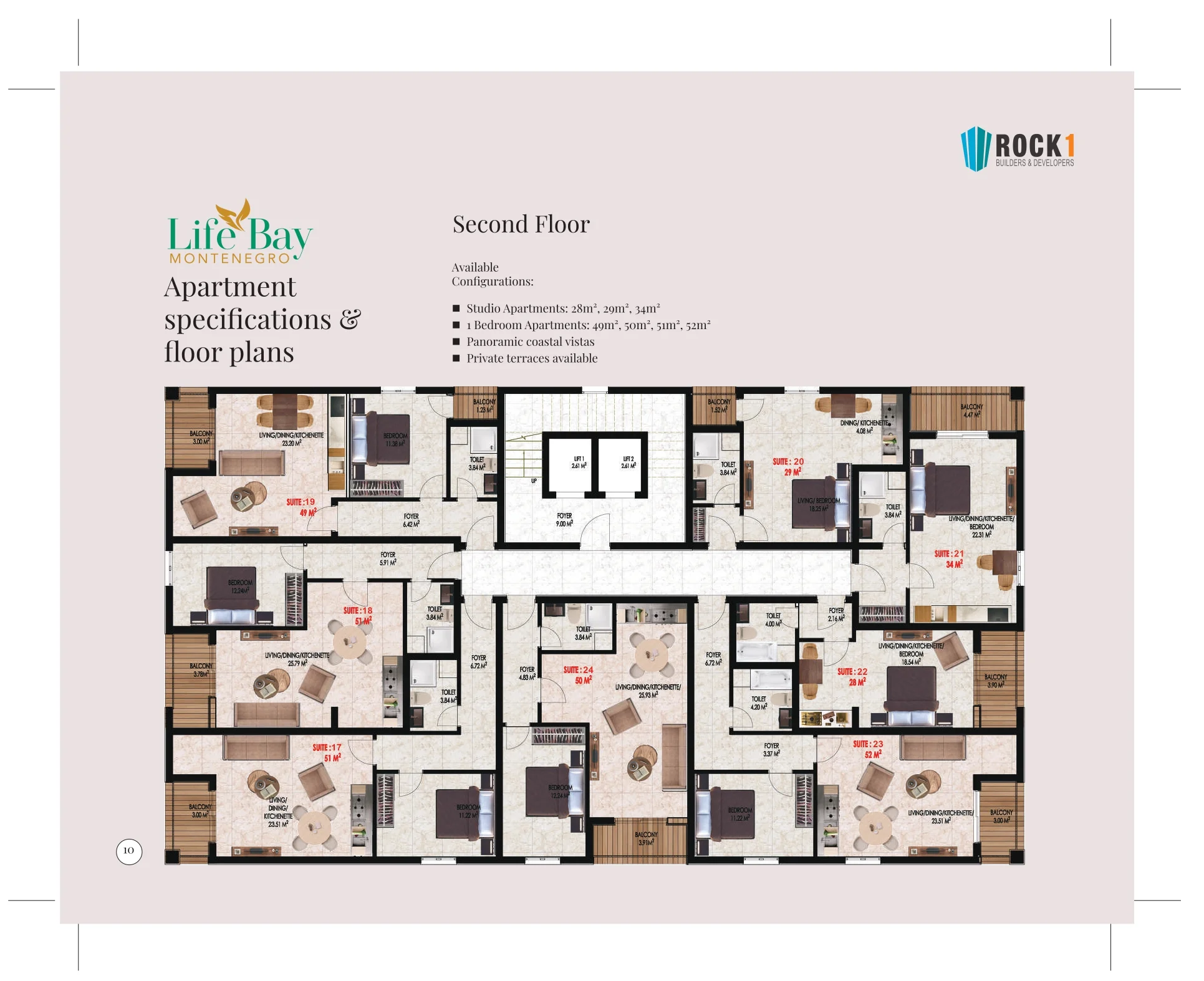 Second floor plan