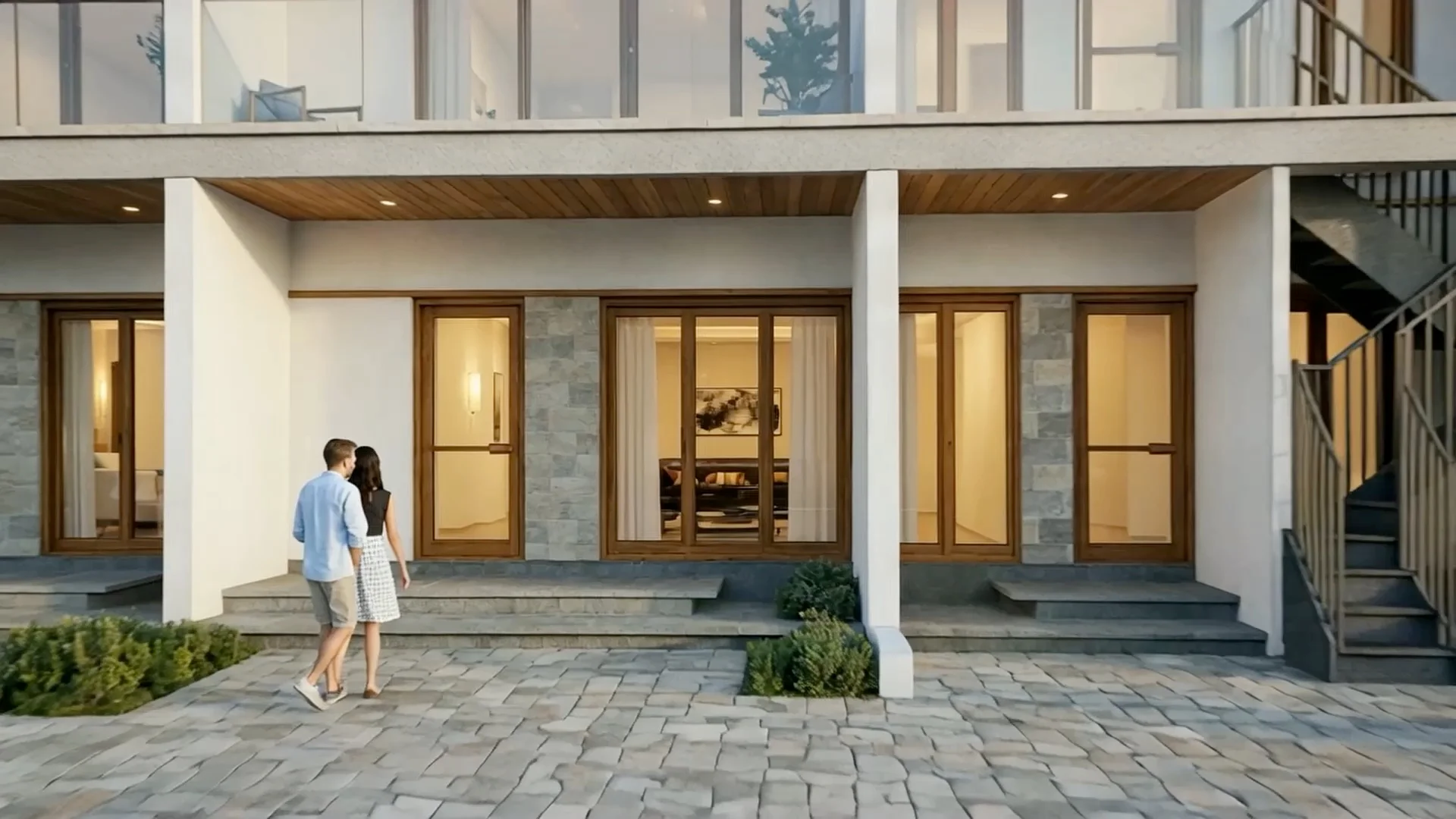 Ocean Crest, entrance