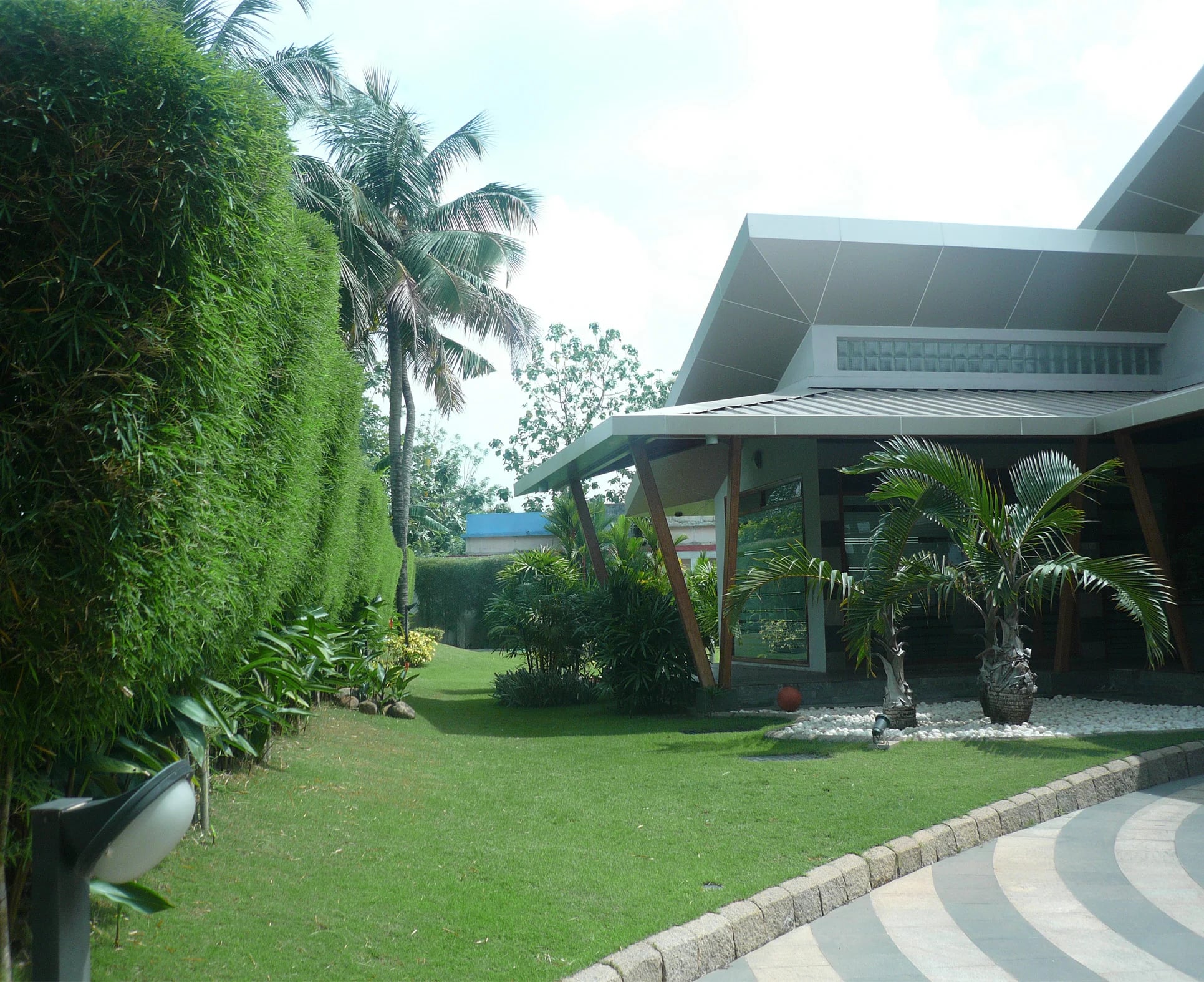 Landscaped garden
